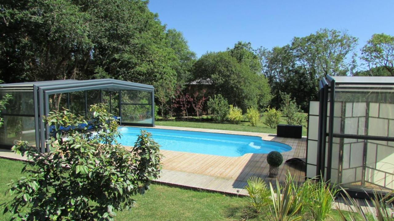 Chalet Des Fees - Piscine Crozon Exteriér fotografie