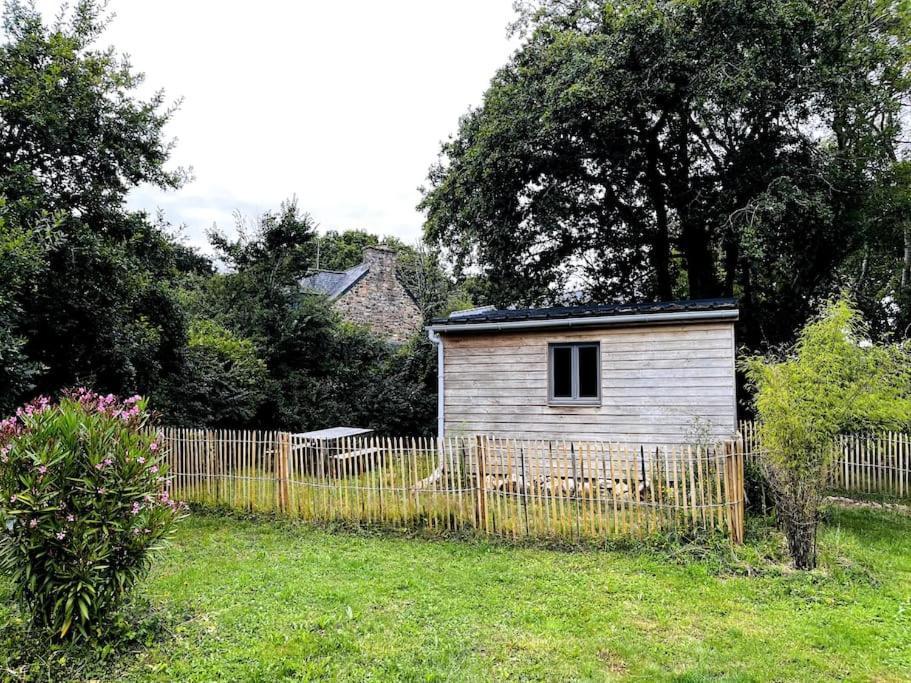 Chalet Des Fees - Piscine Crozon Exteriér fotografie